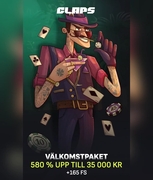 Så registrerar du dig på Claps Casino